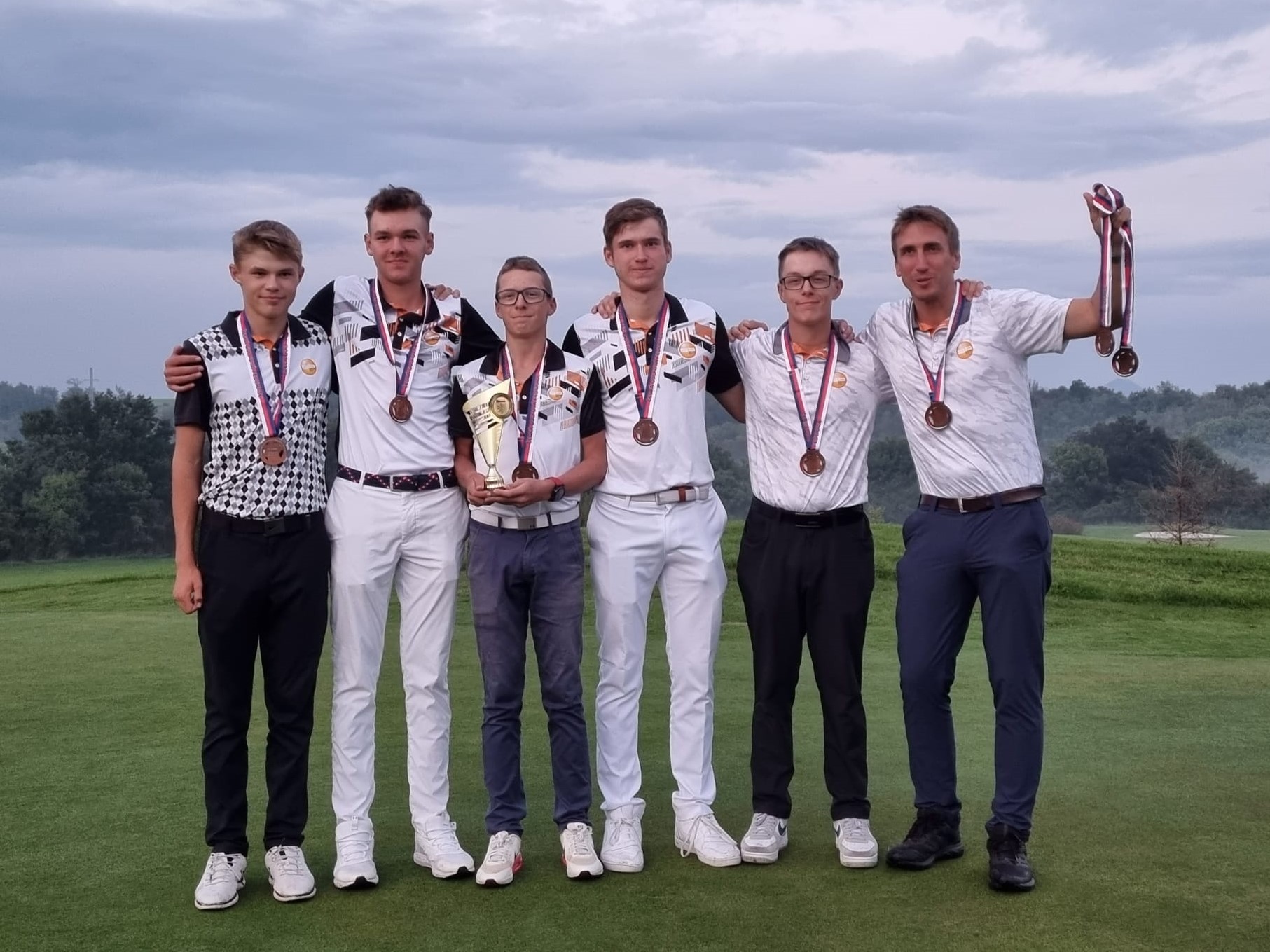 Chlapci do 18 let získali 3. místo na Mistrovství ČR družstev