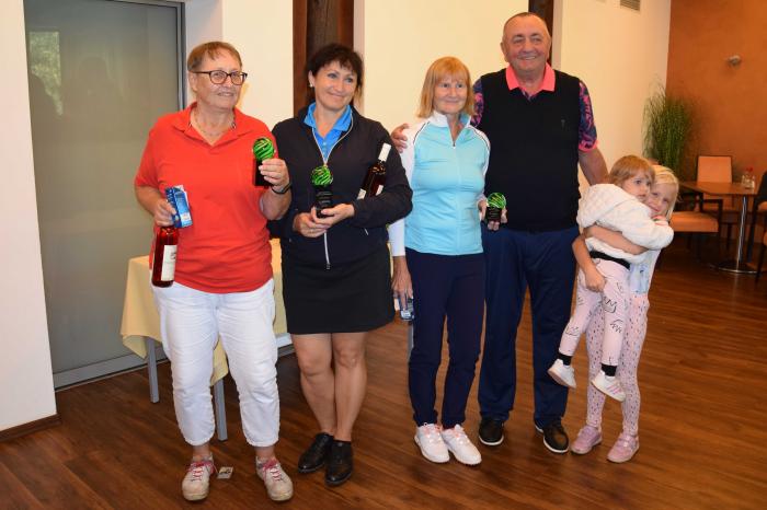 Kategorie Seniorky 1.-3. místo (Stejskalová, Volná, Lazarová)